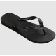 Havaianas unisex σαγιονάρες σε μαύρο χρωμα 4000029-0090