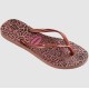 Havaianas γυναικείες σαγιονάρες slim animals crocus rose 4103352-6459