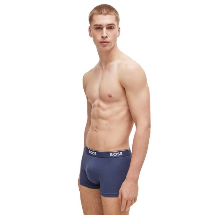 Boss ανδρικά boxers 3pack, κανονική γραμμή 95%cotton 5%elastane 50517829 964