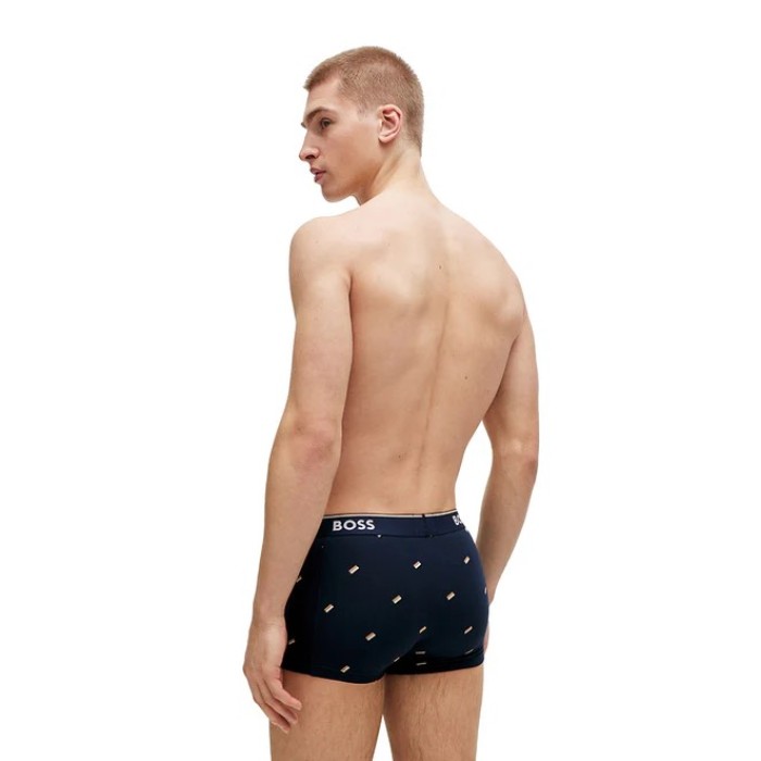 Boss ανδρικά boxers 3pack, κανονική γραμμή 95%cotton 5%elastane 50517829 964