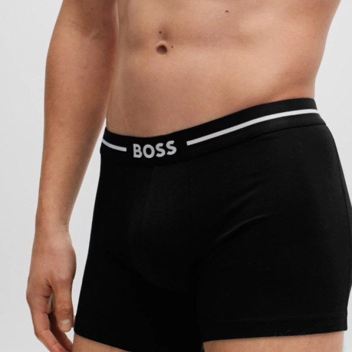 Boss ανδρικά boxers 3pack, κανονική γραμμή 95%cotton 5%elastane 50517833 971