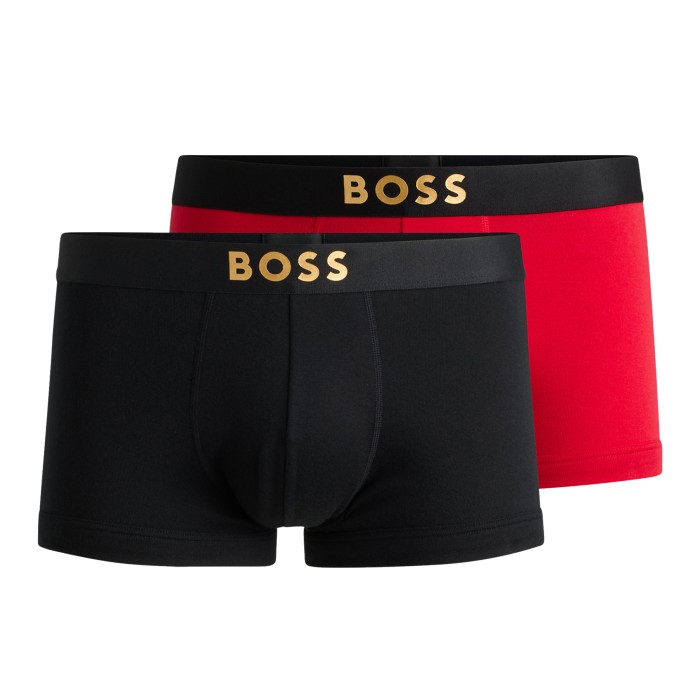 Boss ανδρικά boxers 2pack σε συσκευασία δώρου, κανονική γραμμή 100%cotton 50524544 640