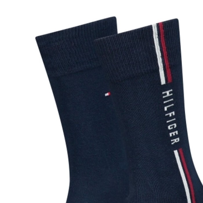 Tommy Hilfiger ανδρική βαμβακερή κάλτσα με σχέδιο 2pack 701225397-001