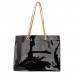 Beach Republic γυναικεία τσάντα σε μαύρο χρώμα με ενσωματωμένο νεσεσέρ CN6117