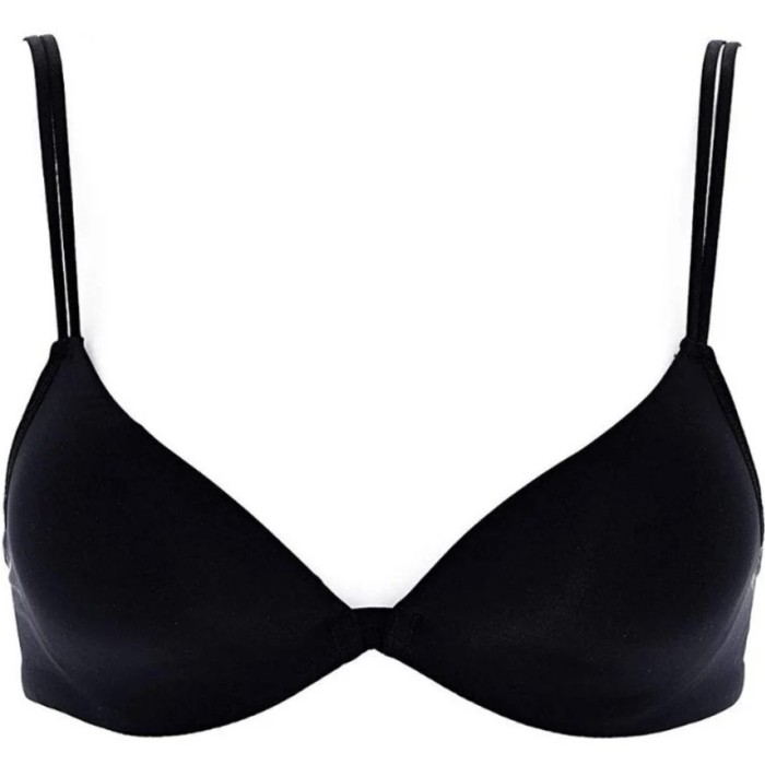 COTONELLA every day bra microfibra cup B χωρις μπανέλα (εφηβικό) D0010-BLACK