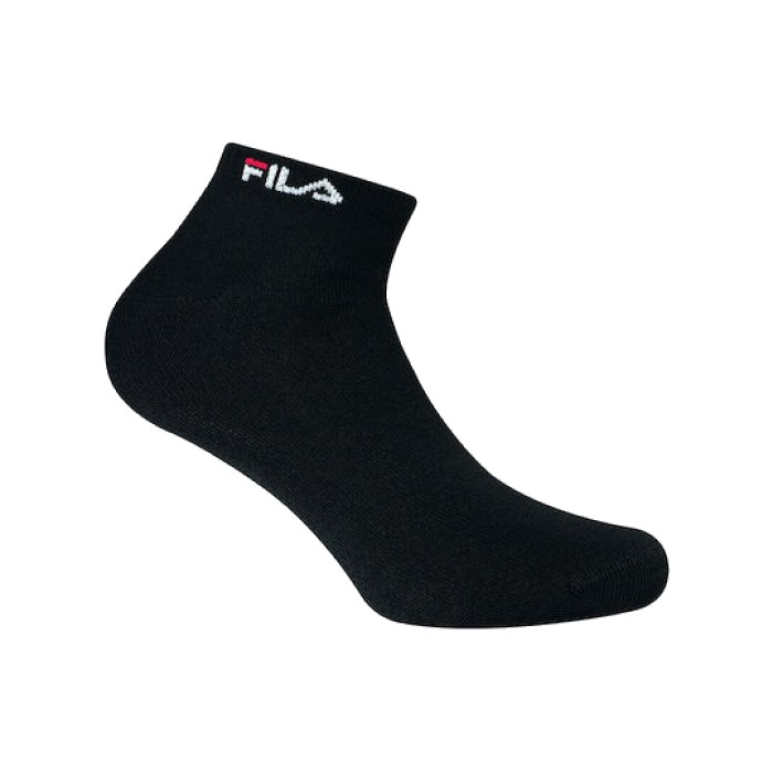 Fila unisex κοντές κάλτσες bamboo 3 τεμαχίων (3pack) F5500-BLACK