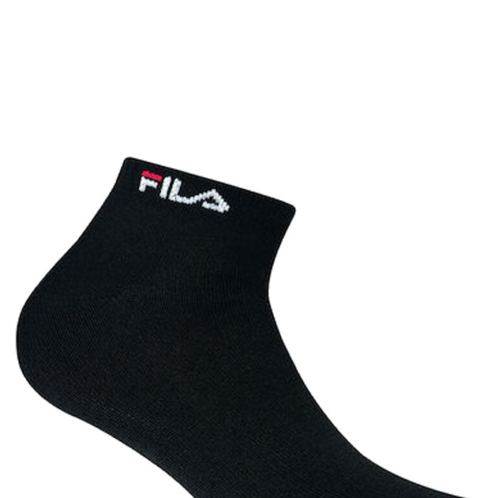 Fila unisex κοντές κάλτσες bamboo 3 τεμαχίων (3pack) F5500-BLACK