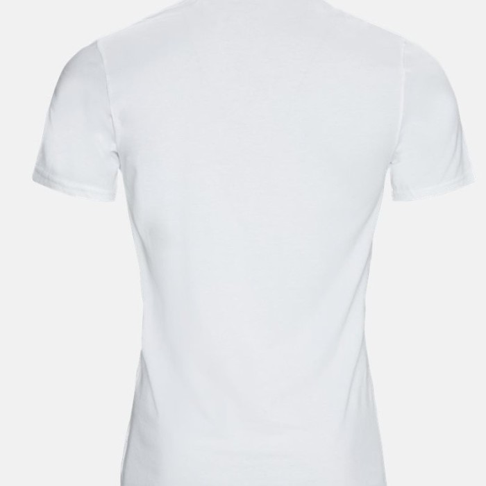 Calvin Klein ανδρικό φανελάκι v-neck 2pack σε λευκό χρώμα NB1089A 100