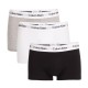 Calvin Klein ανδρικά βαμβακερά boxer 3pack (λευκό-γκρι-μαύρο),κανονική γραμμή,95%cotton 5%elastane U2664G-998